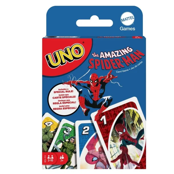 Uno Spider-man  - Kortspil fra Mattel