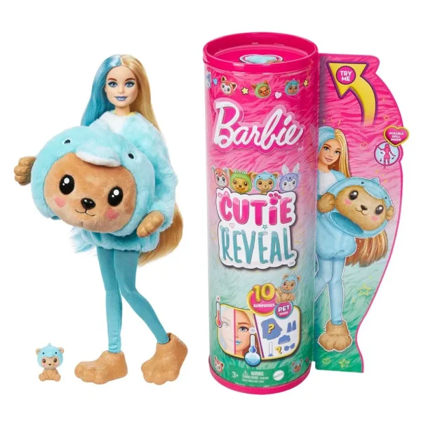 Barbie Cutie Reveal Costume Teddy Dolphin