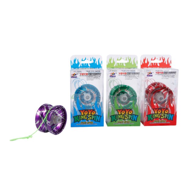 Kingspin YoYo i Metal - assorterede farver