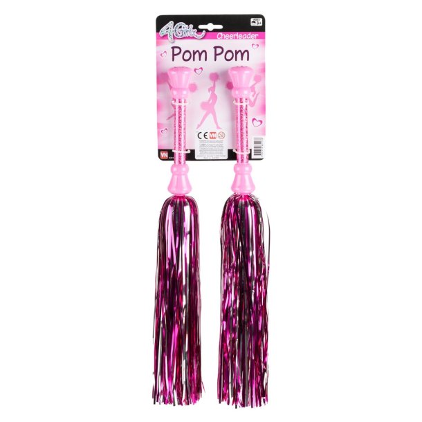 4-Girlz Glitter Pom-Poms