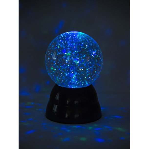 Glitter Ball med farver - 9,5 cm