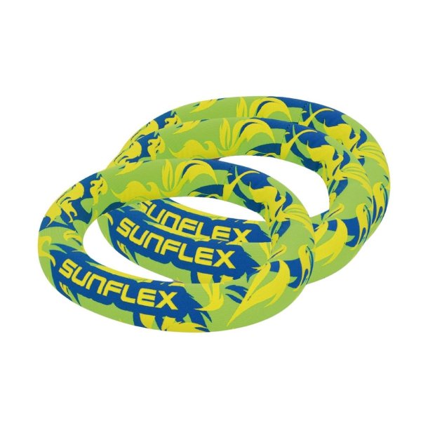 Sunflex grnne dykkerringe - 3 stk.