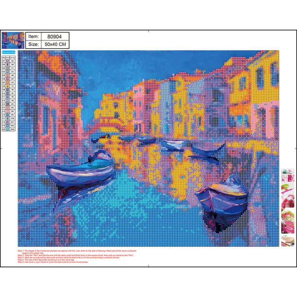 Diamond Painting 40*50cm. VENEDIG