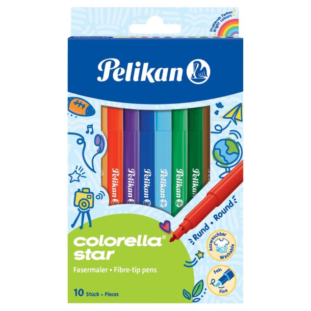 PELIKAN Colorella tusser 10 stk.