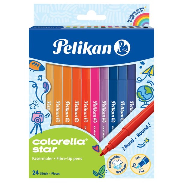 PELIKAN Colorella tusser 24 stk.