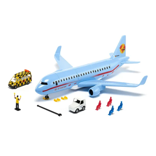 Siku Commercial Aircraft With Accessories