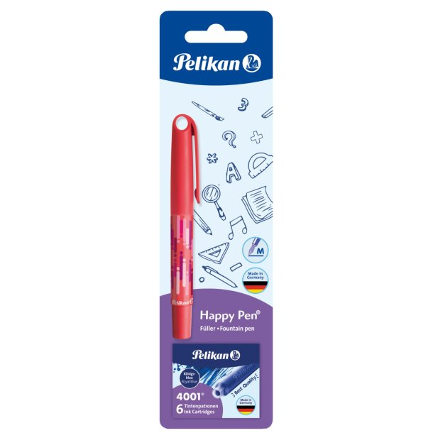 Pelikan Happy Pen P24 assort.+TP/6/B