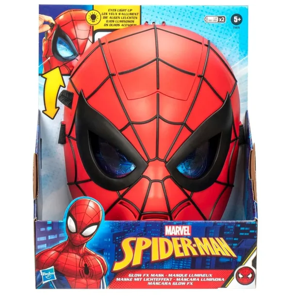 Marvel Spiderman Glow FX-maske