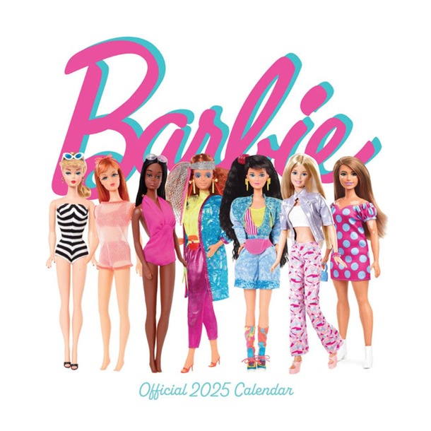 BARBIE 2025 SQUARE CALENDAR