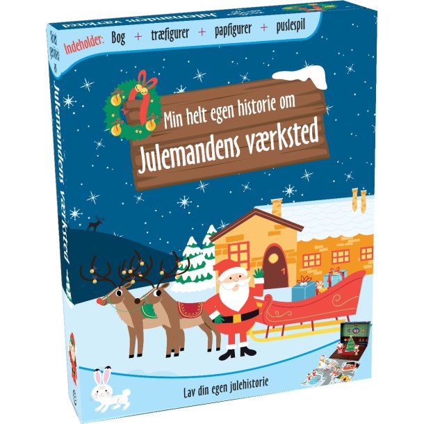 Min helt egen historie om Julemandens vrksted - Lav din egen julehistorie