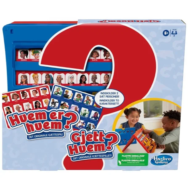 Det Originale Hvem er hvem? - Hasbro Spil