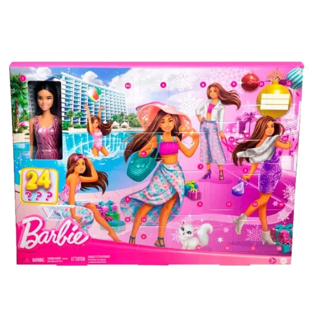 Barbie Fashionista Advent Calendar 2024