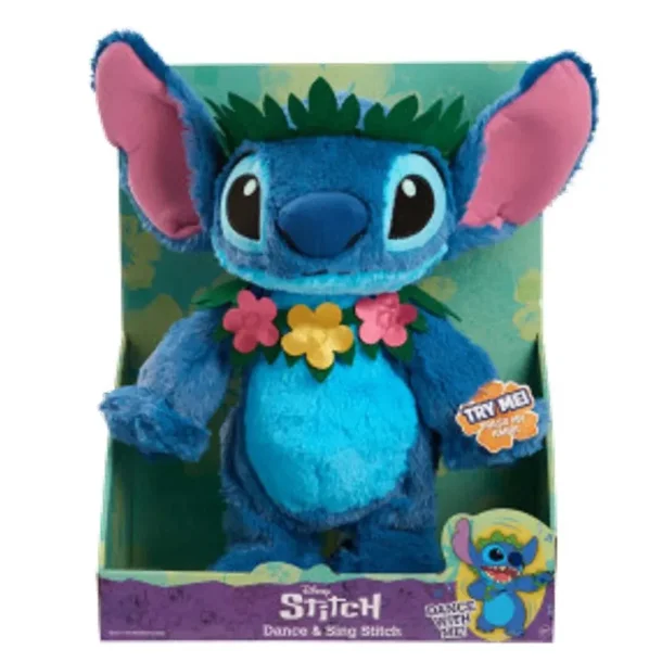 Disney Stitch Dance &amp; Sing Feature Plush 38 cm