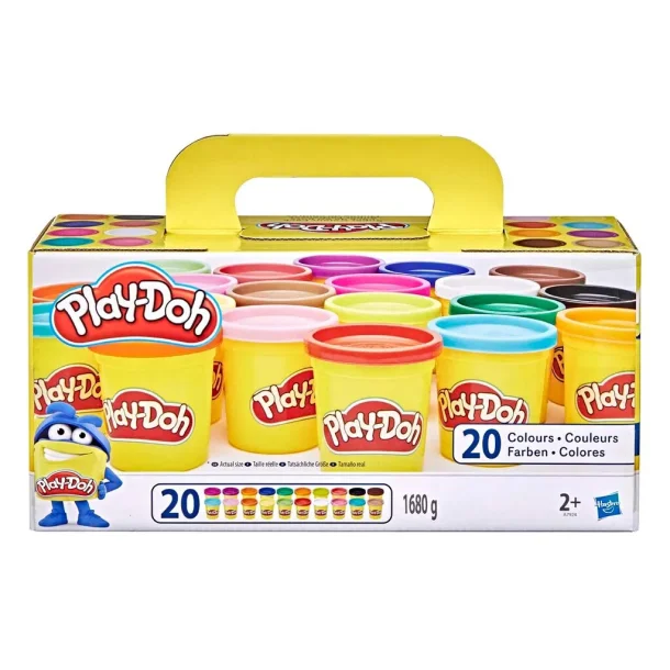 Play-Doh 20 Pack Super Color - 1,7 kg