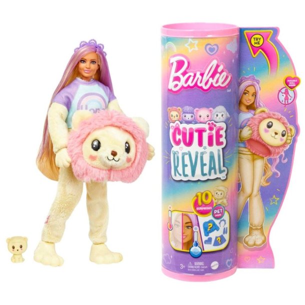 Barbie Cutie Reveal cozy lion tee