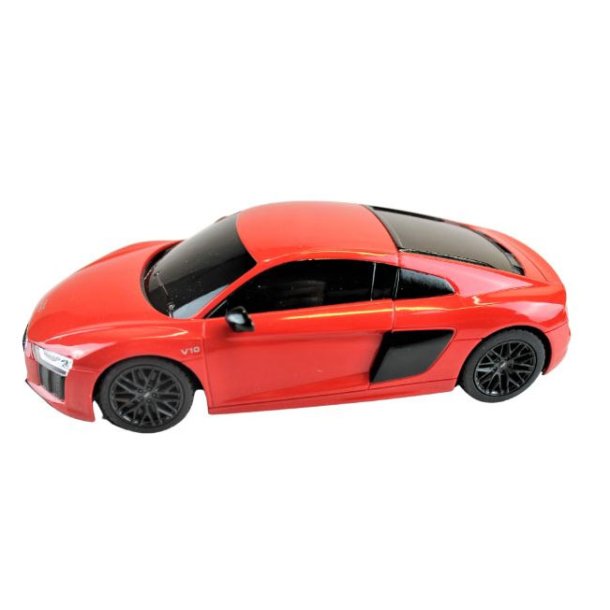 R/C Audi R8 2015 Model 18 cm 1:24 - Fjernstyret Bil