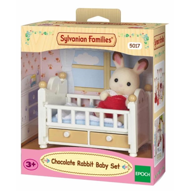 Sylvanian families - St til Baby Chokoladekanin (babyseng)