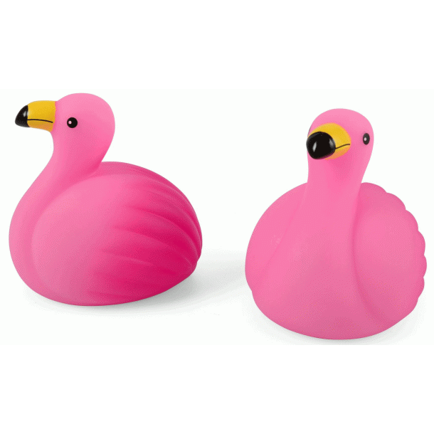 Bade Flamingo m. lys