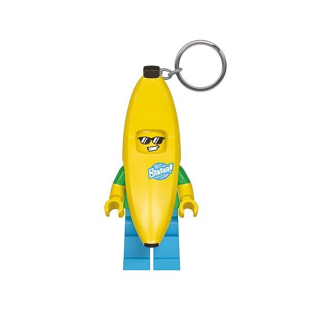 Lego Iconic, banana guy nglering m. lys