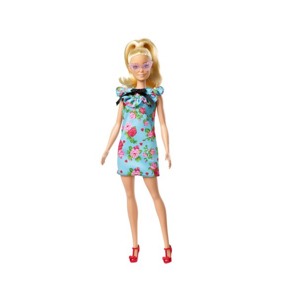 Barbie Fashionistas Dukke - 92 Blomstret Kjole Pige