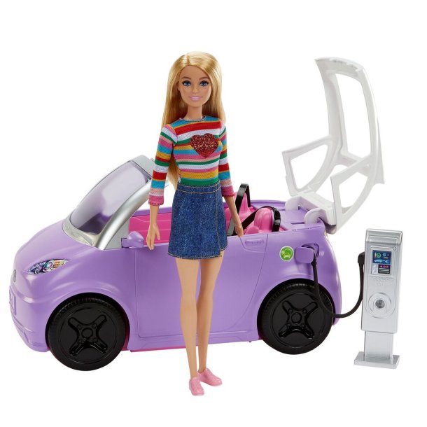 Barbie El-bil med plads til 2 dukker