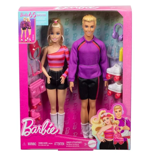 Barbie Fashionista 65th Barbie &amp; Ken 2-Pack