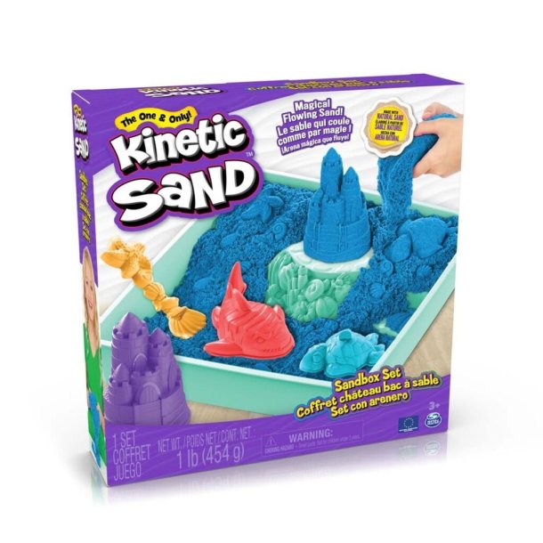 Kinetic Sand Sandbox Set - Bl