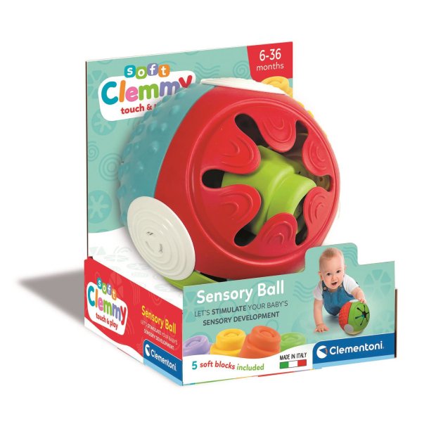 Clementoni Baby - TOUCH &amp; PLAY SENSORY BALL