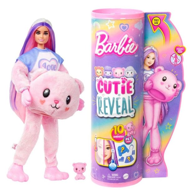 Barbie Cutie Reveal cozy teddy tee