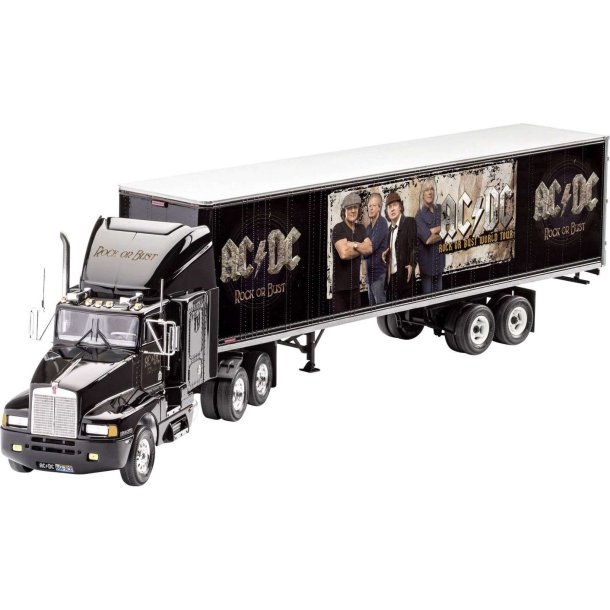 AC/DC Tour Truck 1:32 limited edition model kit fra Revell