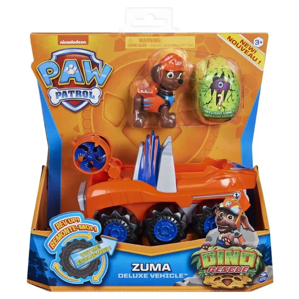 Paw Patrol - Dino Deluxe Vehicle Zuma