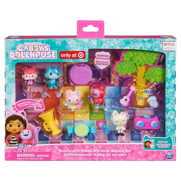 Gabby's Dollhouse Gabby Musical Figure Set
