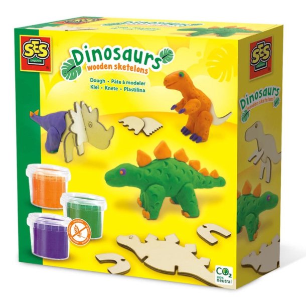 SES Creative Modellervoks - Dinosaurer