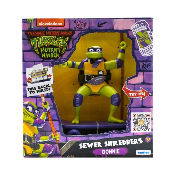 Turtle Mutant Mayhem Sewer Shredder - Donatello