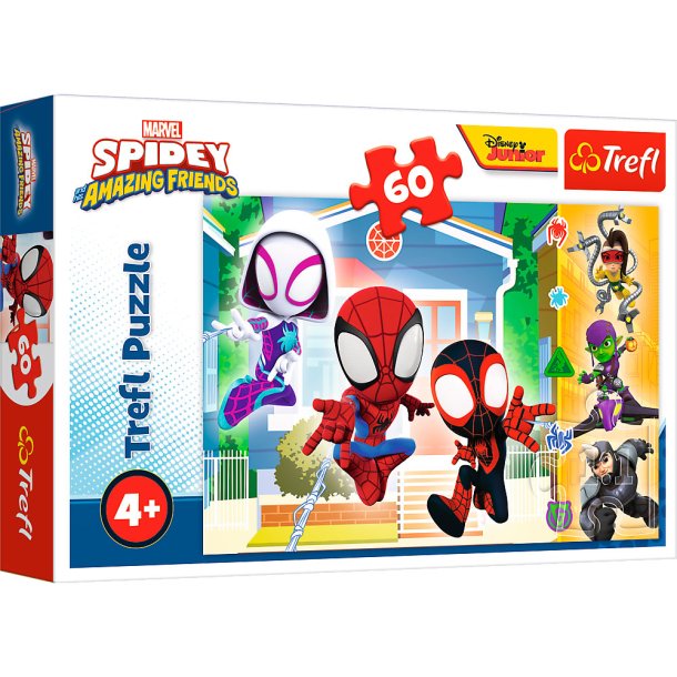 Trefl Puslespil Spidey &amp; His Amazing Friends -In Spidays world