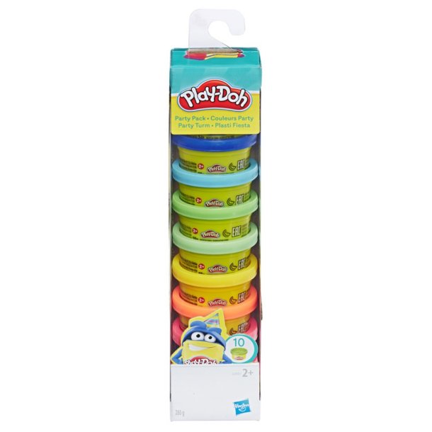 Play-Doh Modellervoks Party Pakke - 260 g (10 stk. a 26 gr.)