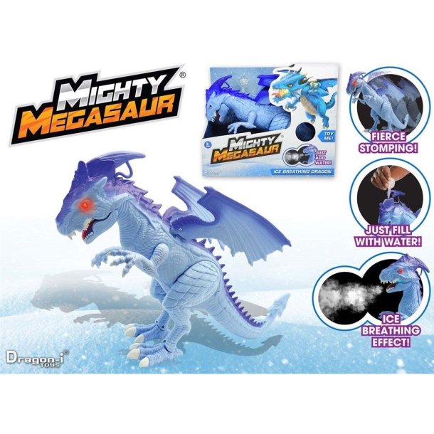 Mighty Megasaur Drage m. Rg - 28 cm