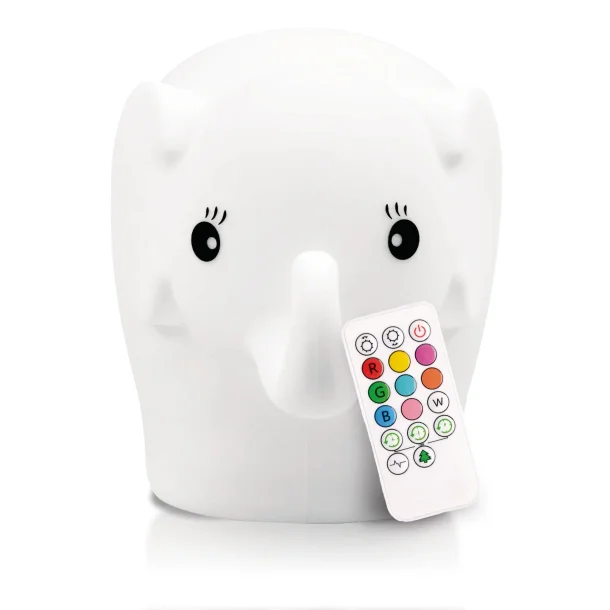 LumiPets Smart natlampe med bluetooth - Elefant