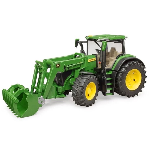 Bruder John Deer traktor med frontlsser