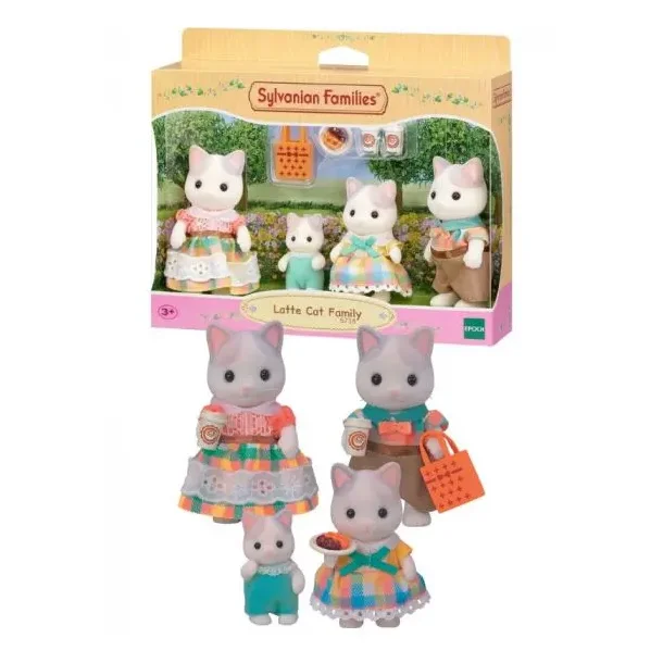 Sylvanian families - Familien Latte Kat