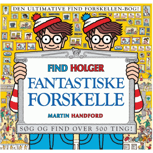 Find Holger - Fantastiske forskelle - bog