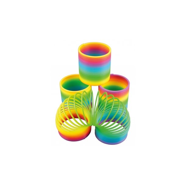 Kuenen Regnbue SLINKY Fjeder  10 cm