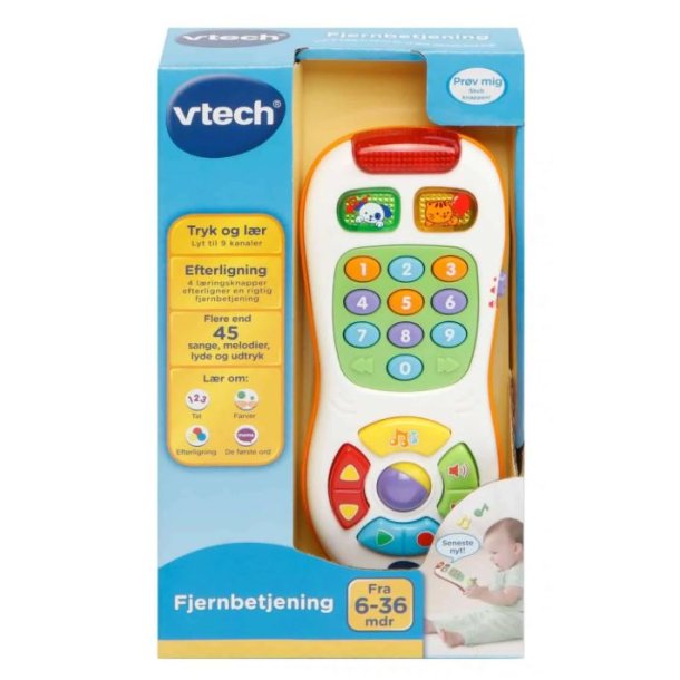 Vtech Baby - Fjernbetjening - Dansk tale