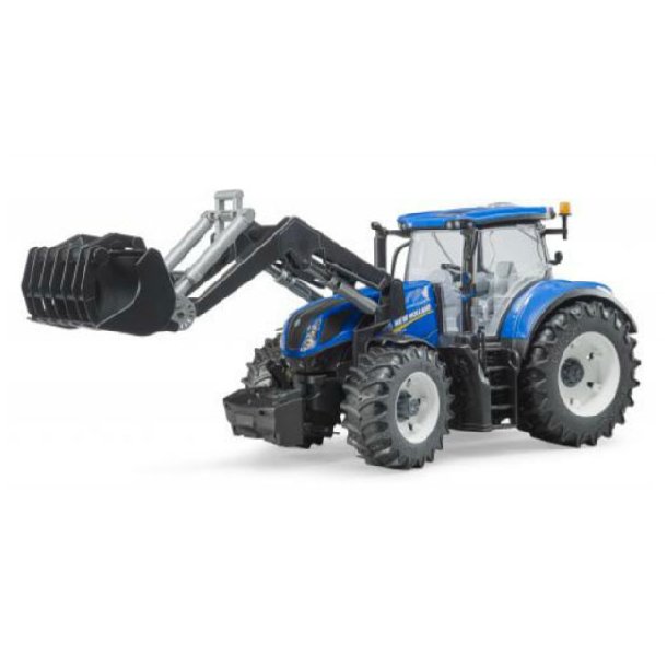 Bruder New Holland 3121traktor med frontlssser