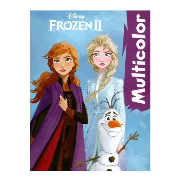 Frost 2 Multicolor Malebog m. Olaf - 32 sider