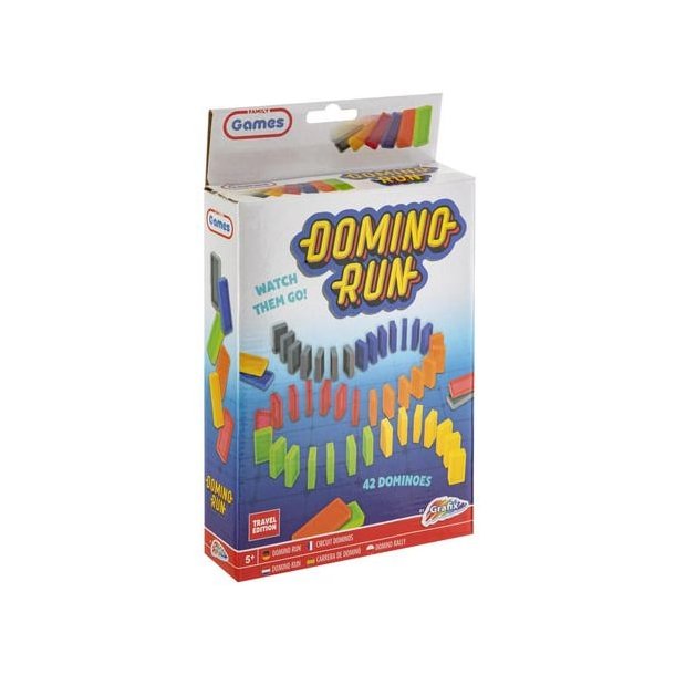 DOMINO RUN 42 stk. Pocket Edition