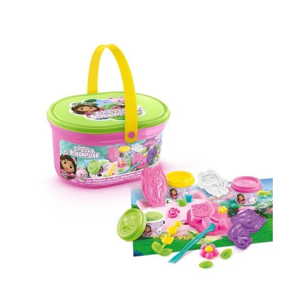 GABBY'S DOLLHOUSE Kitty Fairy Garden Bucket