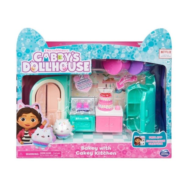 Gabby's Dollhouse Deluxe Room - Cakeys Kkken