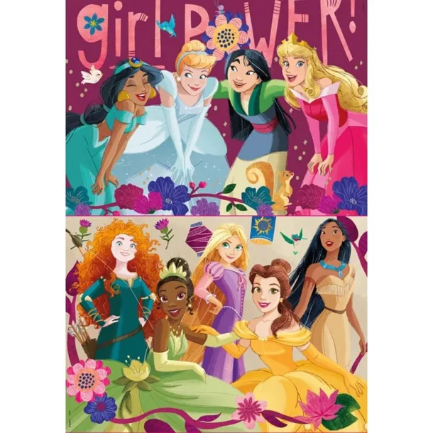 Educa Disney Princess - 2 x 48 brikker