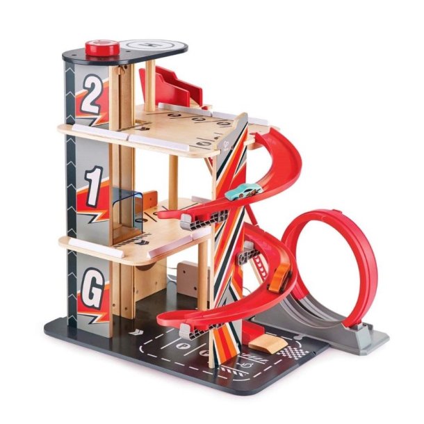 Hape Gearhead Stunt Garage